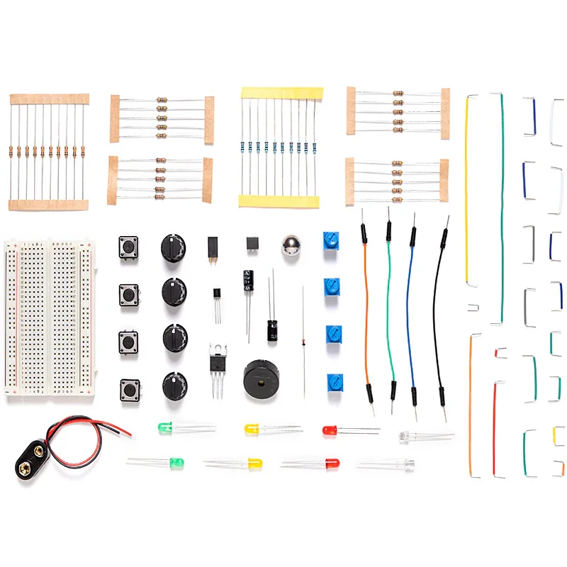 Paquete de reemplazos Arduino AKX00030 Kit para principiantes, paquete en el aula, kit para estudiantes, kit educativo para principiantes uno r3 rev3 r4 wifi