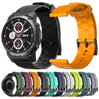 For Zeblaze Vibe 7 Pro Stratos 2 3 Btalk 2 Lite Bands 22mm Sports Silicone Strap for Zeblaze Ares 3/GTR 3/Beyond 3 Pro Bracelet