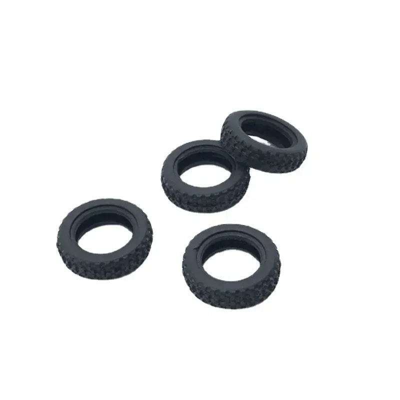 

4Pcs 1:28 Plastic Wheel Tires Wheel Rims for WLtoys K969 K989 Trucks
