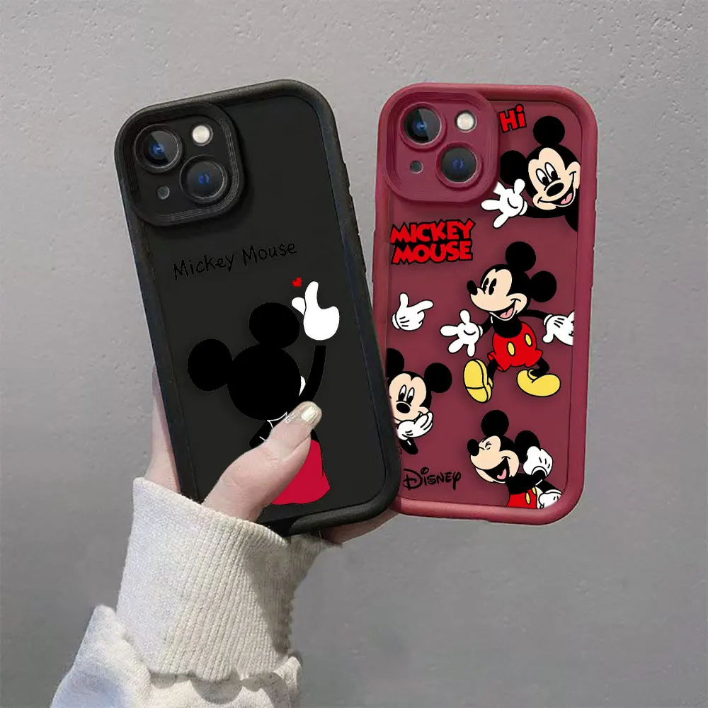 Cartoon Disney Mickey Minnie Mouse Cover Phone Case For Oneplus 11 10R 8T NORD CE 2 3 4 LITE ACE 2 3 MOTO G9 22 30 Case Funda