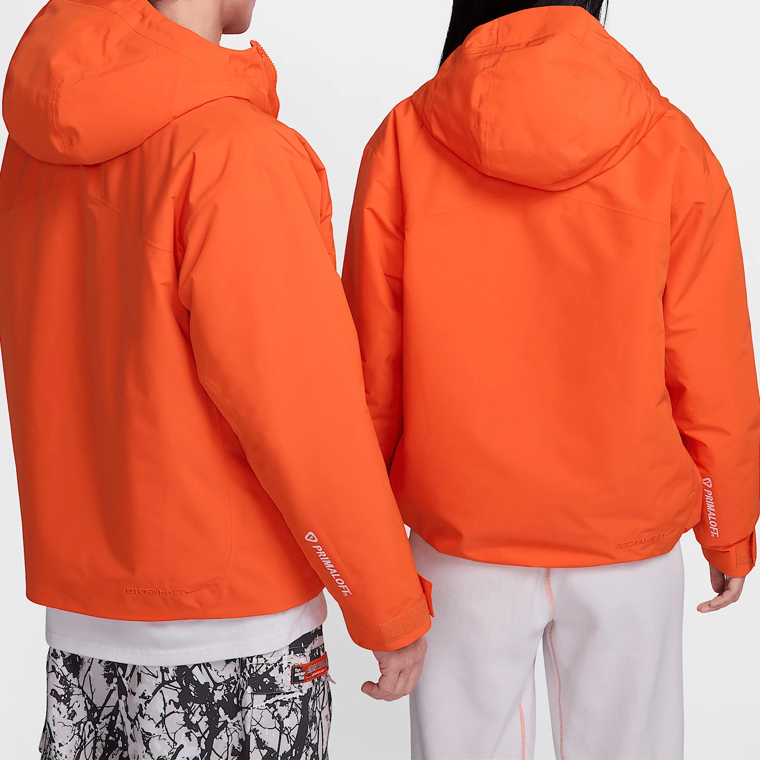 Nike genuine 2026 spring men's spliced hooded warm cotton jacket FV8682-819