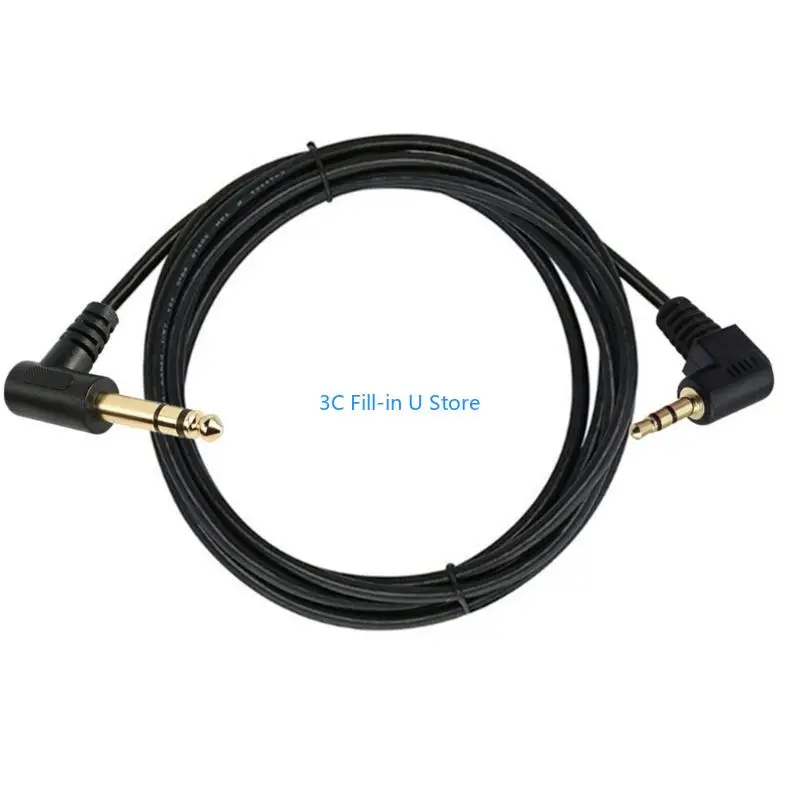 G8TA от 1/8 до 1/4 стерео кабеля 3,5 мм TRS до 6,35 мм аудиокабельной гитары для мужского шнура