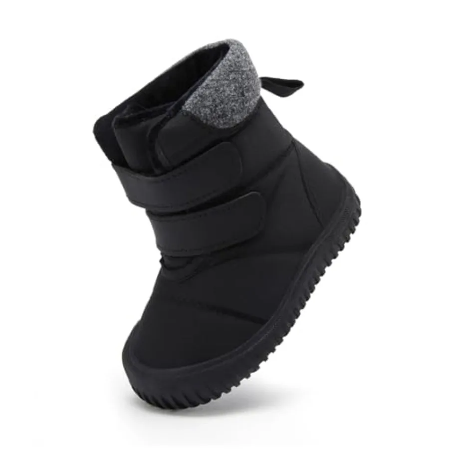 

BMCiTYBM Toddler Baby Winter Snow Boots Boy Girl Faux Fur Warm Non Slip First Walking Infant Shoes