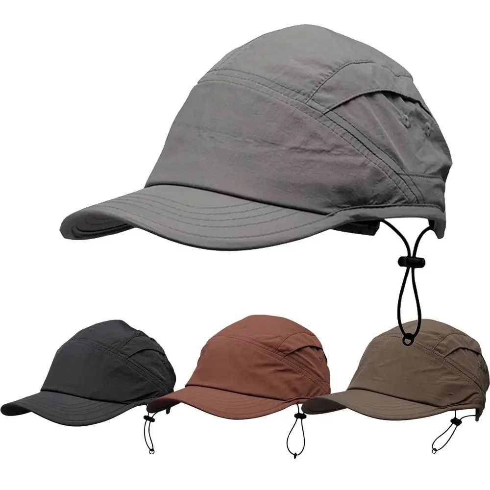 Fashion Quick Dry Baseball Hat Breathable UV Protection Sun Hat Hip-hop Adjustable Running Caps Summer Outdoor