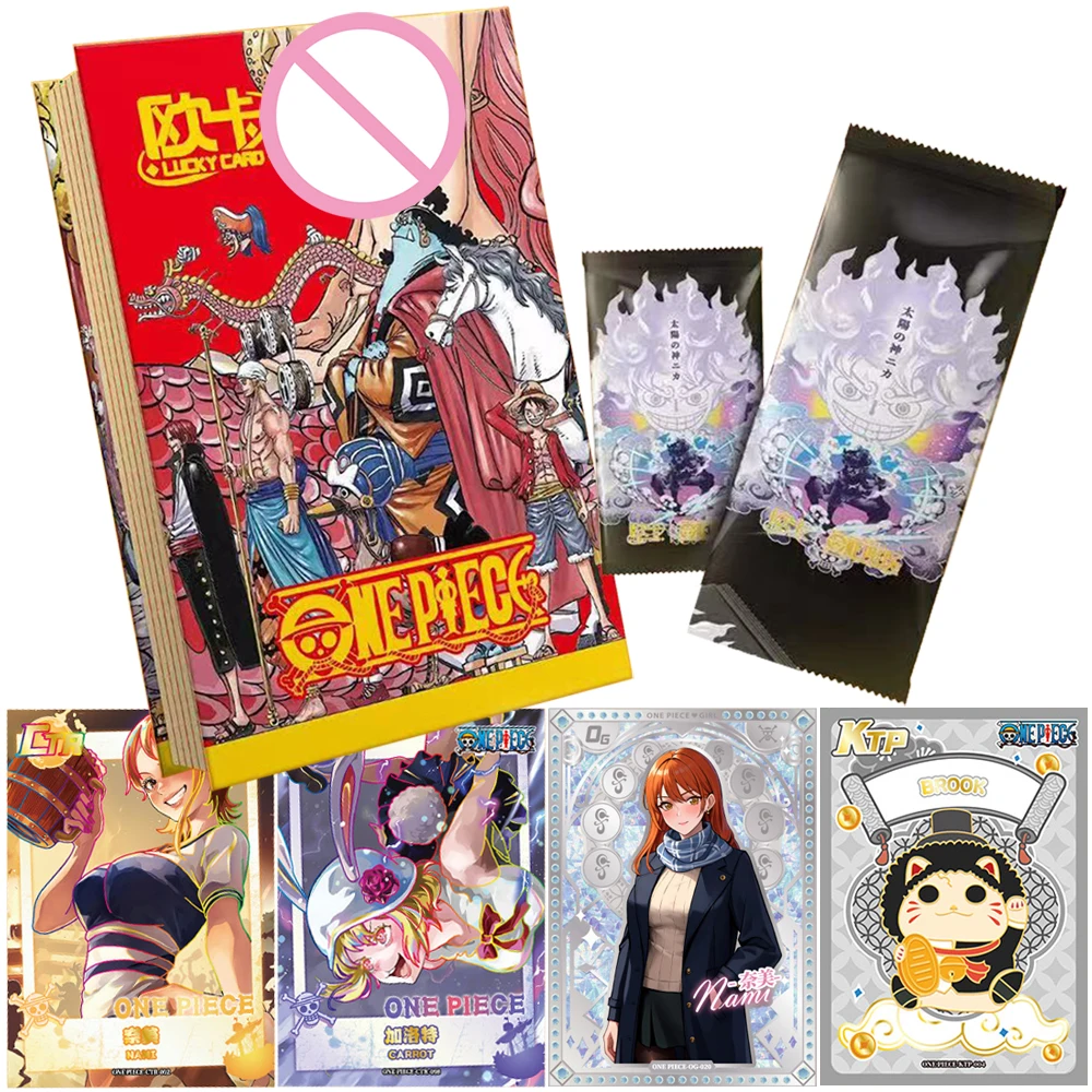 

One Piece Collection Card Fantasy Anime Character Creative Peripheral Limited Close Up Series Cards Boys and Girls Hobbies Gifts