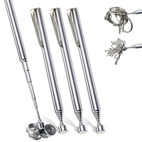 Telescopic Magnetic Magnet Pen Pickup Tool with Pen Clip Extendable Pen Style Pickup Rod For Car Repairing Machinery Maintenance