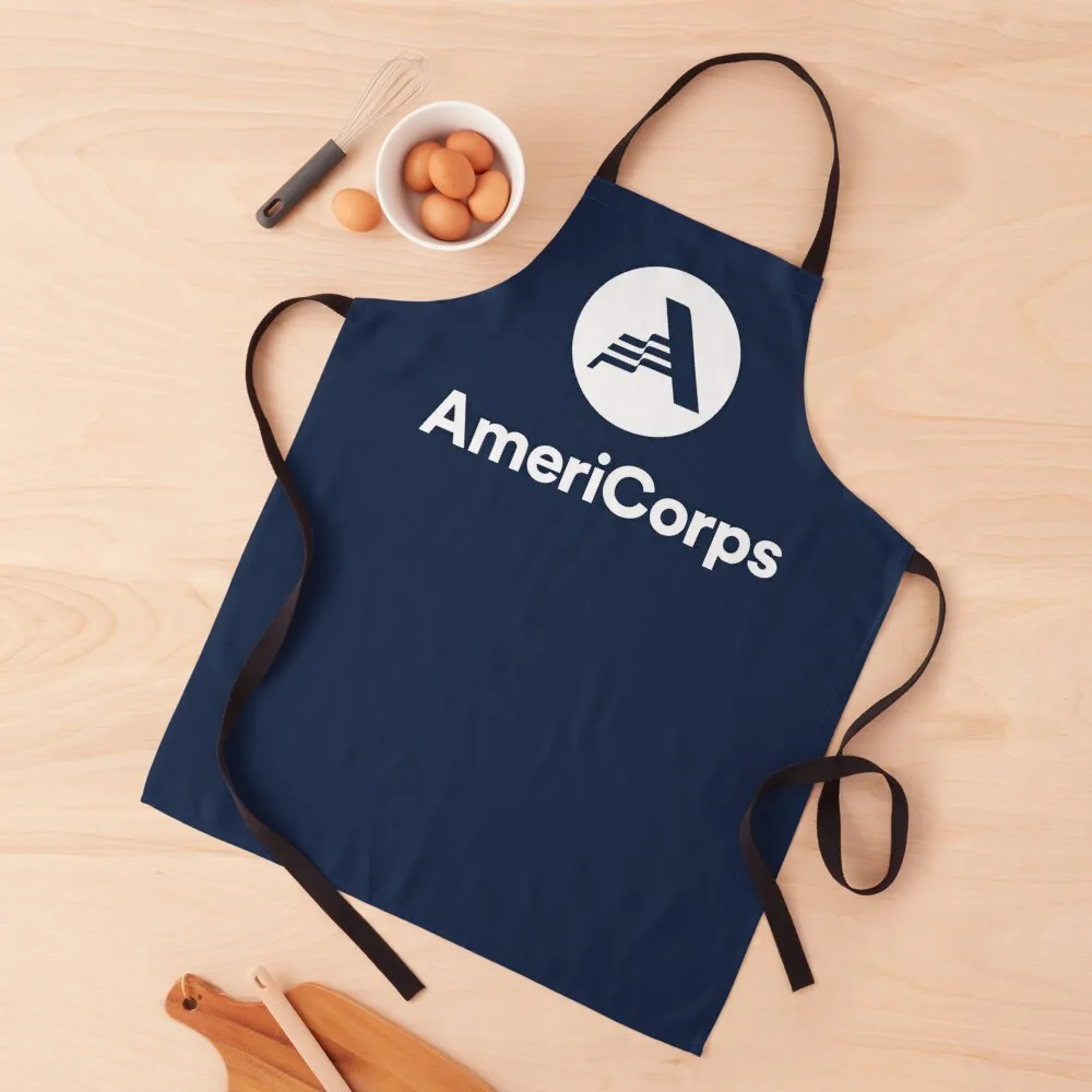 AMERICORPS -- New Logo Apron christmas 2024 Useful Things For Kitchen useful gadgets for home Cooking Apron