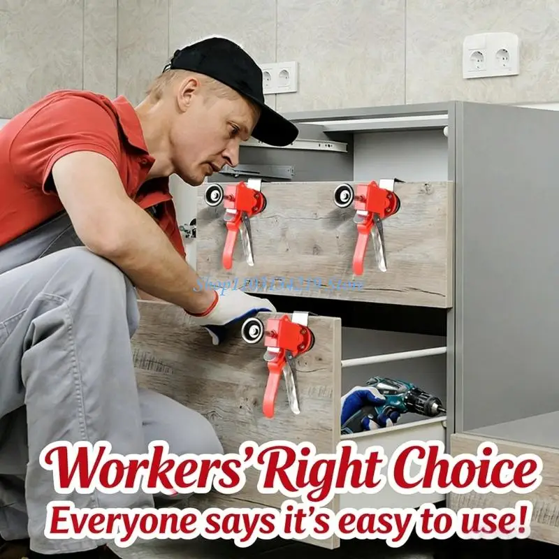 N5KC Quickly Installation Clip For Drawer Panels With Strong Hold Enhancing Efficiency In Home Repair Tasks