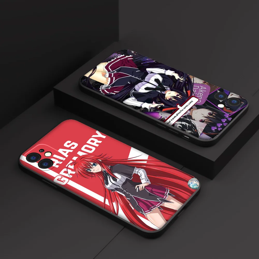 High School DxD New High-End Soft Case for Samsung Galaxy A01 A02 A03 A03S A10 A10S A20S A30 A30S A50 A50S A70 M02 M21 M31 M51