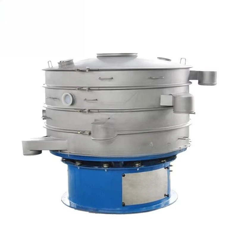 Industrial Sieve Machine Food Grade 304 SS Circular Vibrating Separaion Screen Sifter for Breadcrumbs