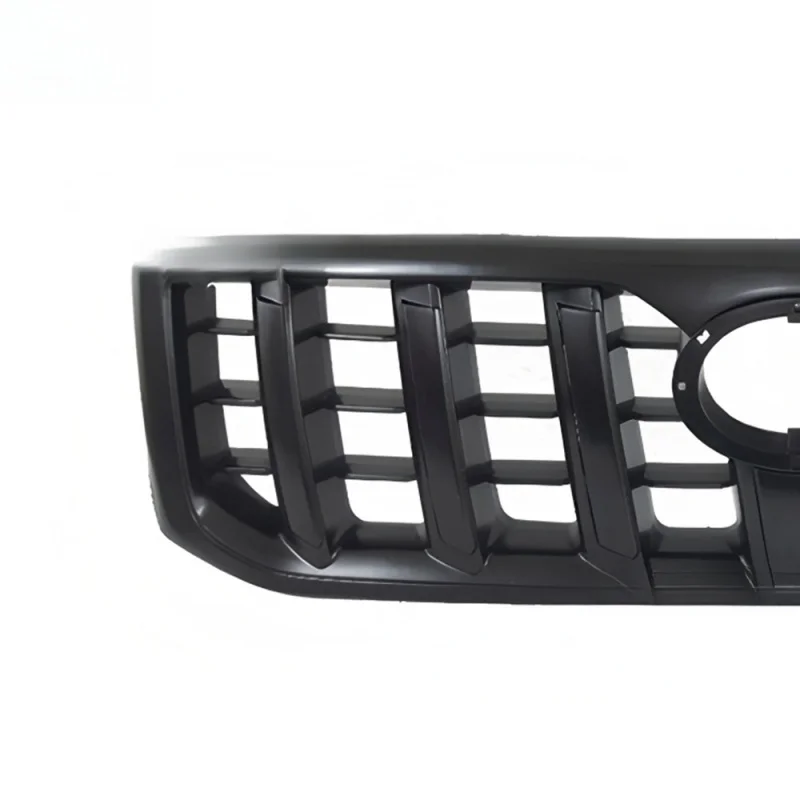 Suitable for Prado FJ120 2003-2009 front face modification, painted black grille