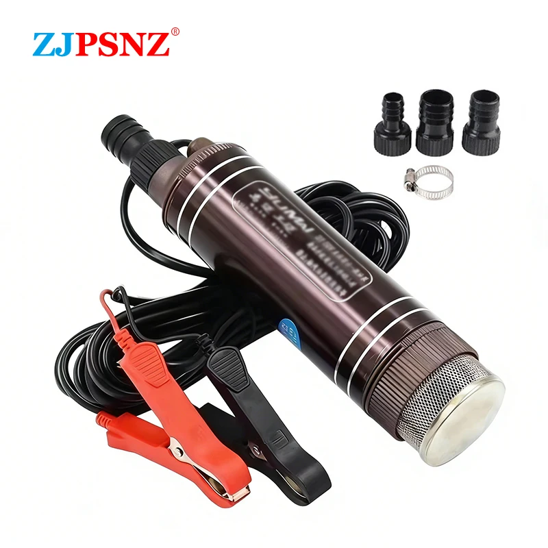 

Погружной электрический насос постоянного тока 45 л/мин 150 Вт для перекачки дизельного топлива, воды, сточных вод, 12В/24В