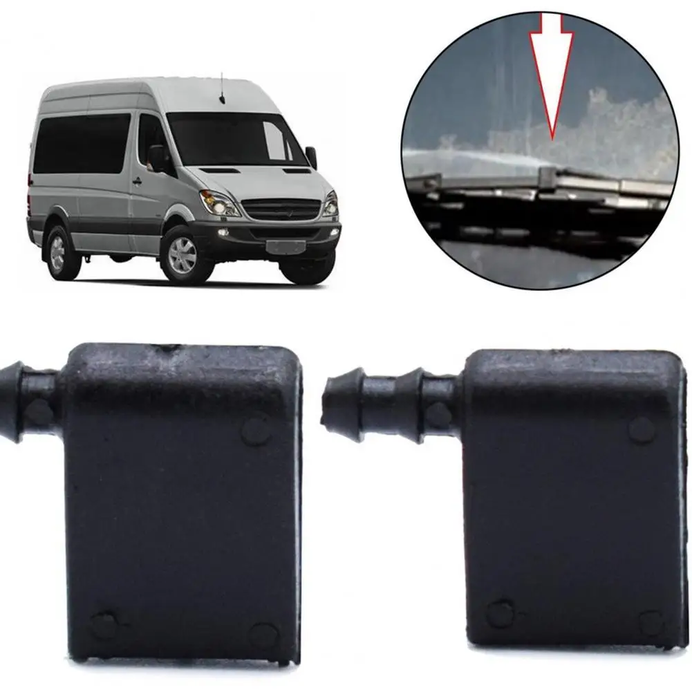 

360 Degree Adjustable Car Wiper Arm Easy Installation Spray Washer Nozzle Spray Jet for Benz Sprinter for VW Crafter