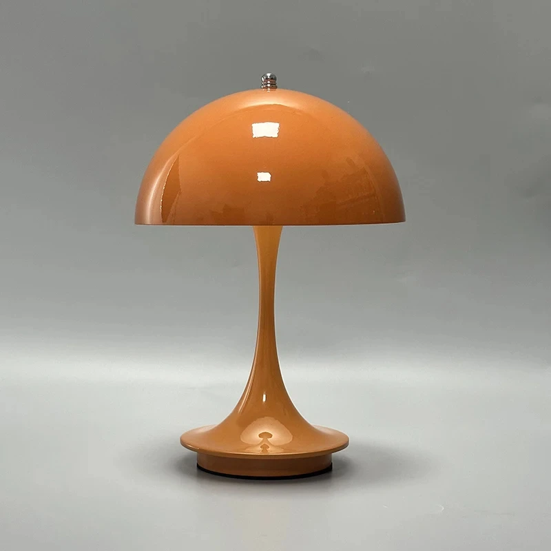 Mushroom Rechargeable LED Table Lamps 3color Dimming Decoration Night for Hotel Portable Night Light Simple Modern Decoration