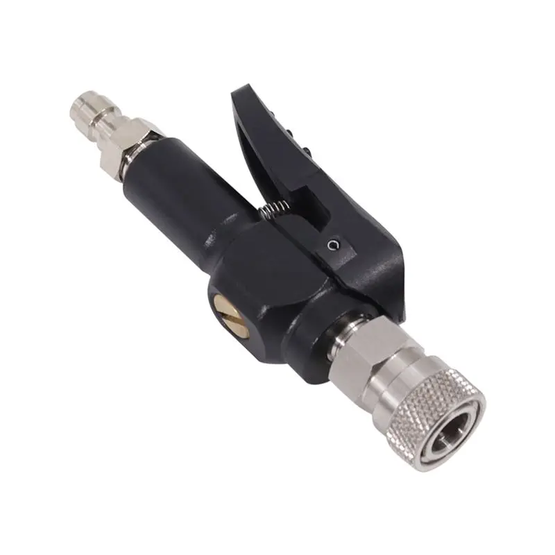 ABFA AA67-300Bar Quick Inflation Connector Chuck Filling Adapter With 8Mm Male And Female Header Quick Plug