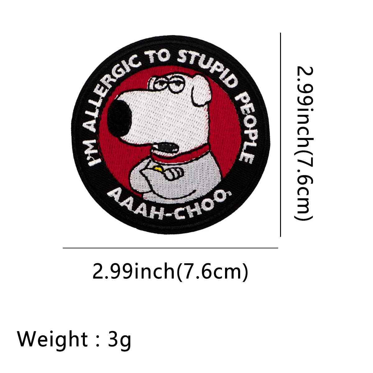 Рисунок 2 - Мультяшные забавные нашивки с собаками для одежды