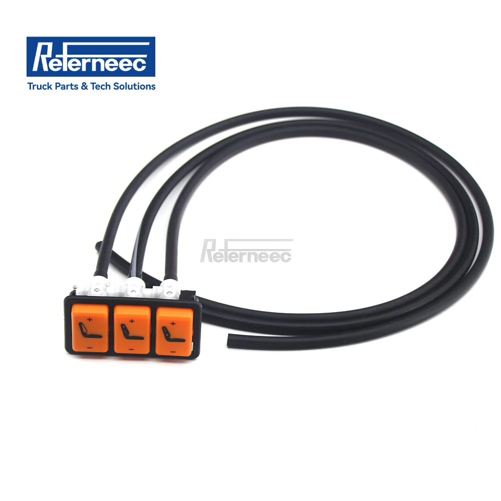 Referneec IPS 3-piece Lumbar Support Valve Seat Adjustment Left-handle 25426-03