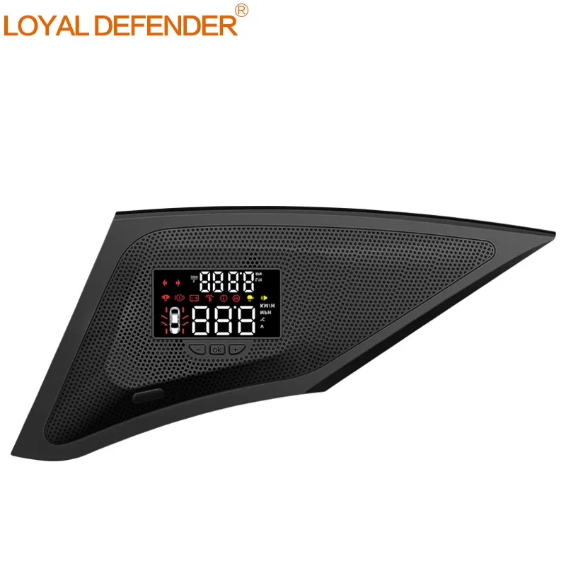 Customized HUD for Left-hand Drive Car HUD System with O B D auto door lock functions for Head Up Display