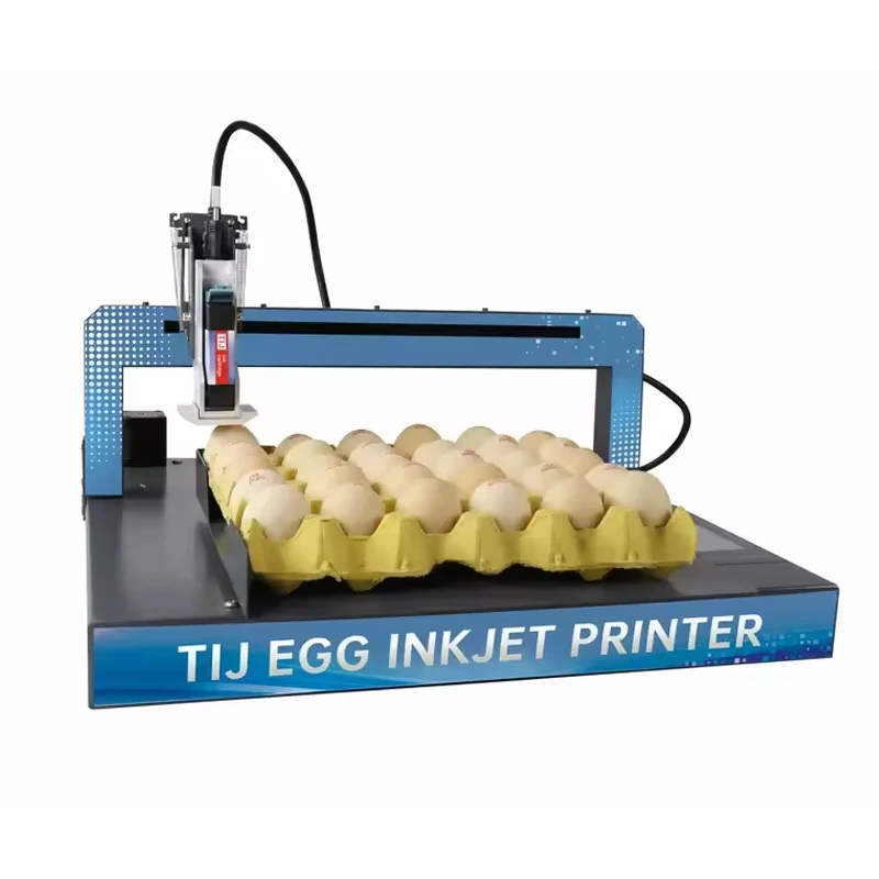 GREAT FARM Hot Sale Poultry Farm Egg Machine Automatic Egg Coding Machine Egg Code Date Stamp Printer Printing Tools