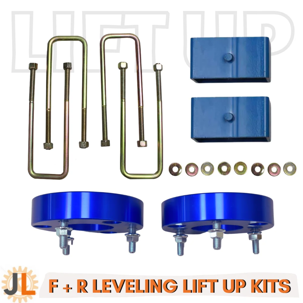 Kit de Levage Avant et Arrière pour Nissan Navara D40 2005-2014, Entretoises de Levage, Amortisseur à Ressort