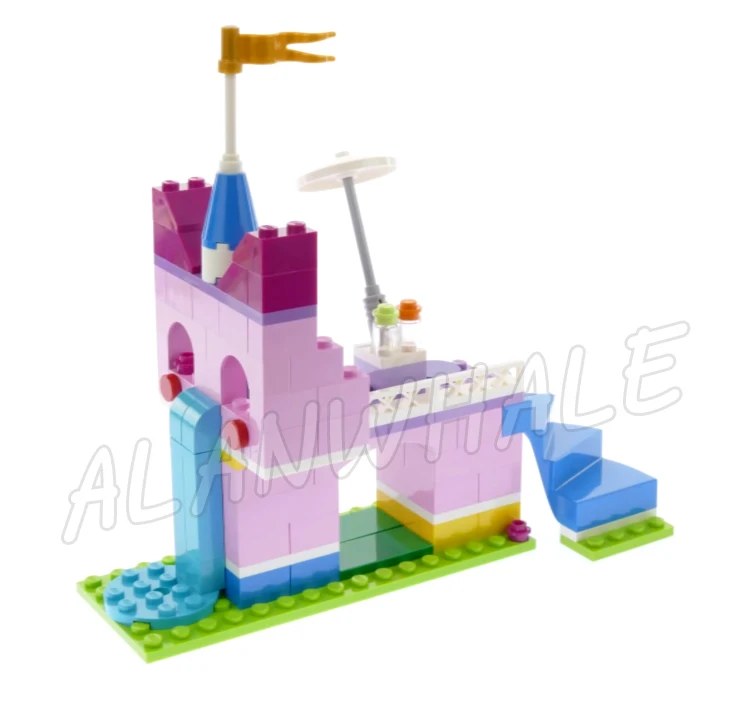 433pcs Unikingdom Creative Brick Box Castle Skate Park Market Place 11019 Building Block toy Compatible With Model