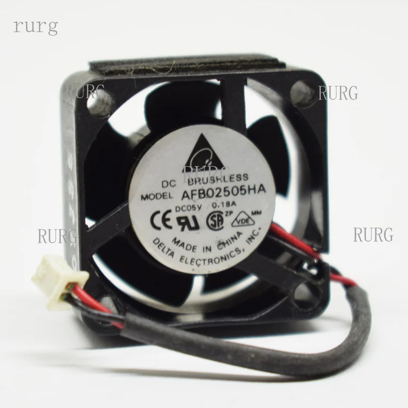 R+ 1-piece Delta AFB02505HA 25x25x10mm 2510 5V 0.18A 2-pin DC brushless cooling fan