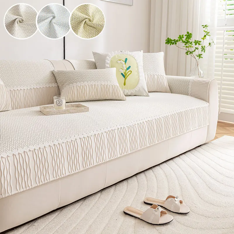1PC-Four season universal sofa cushion, pet friendly, scratch resistant sofa cushion, indoor sofa dustproof sofa cover