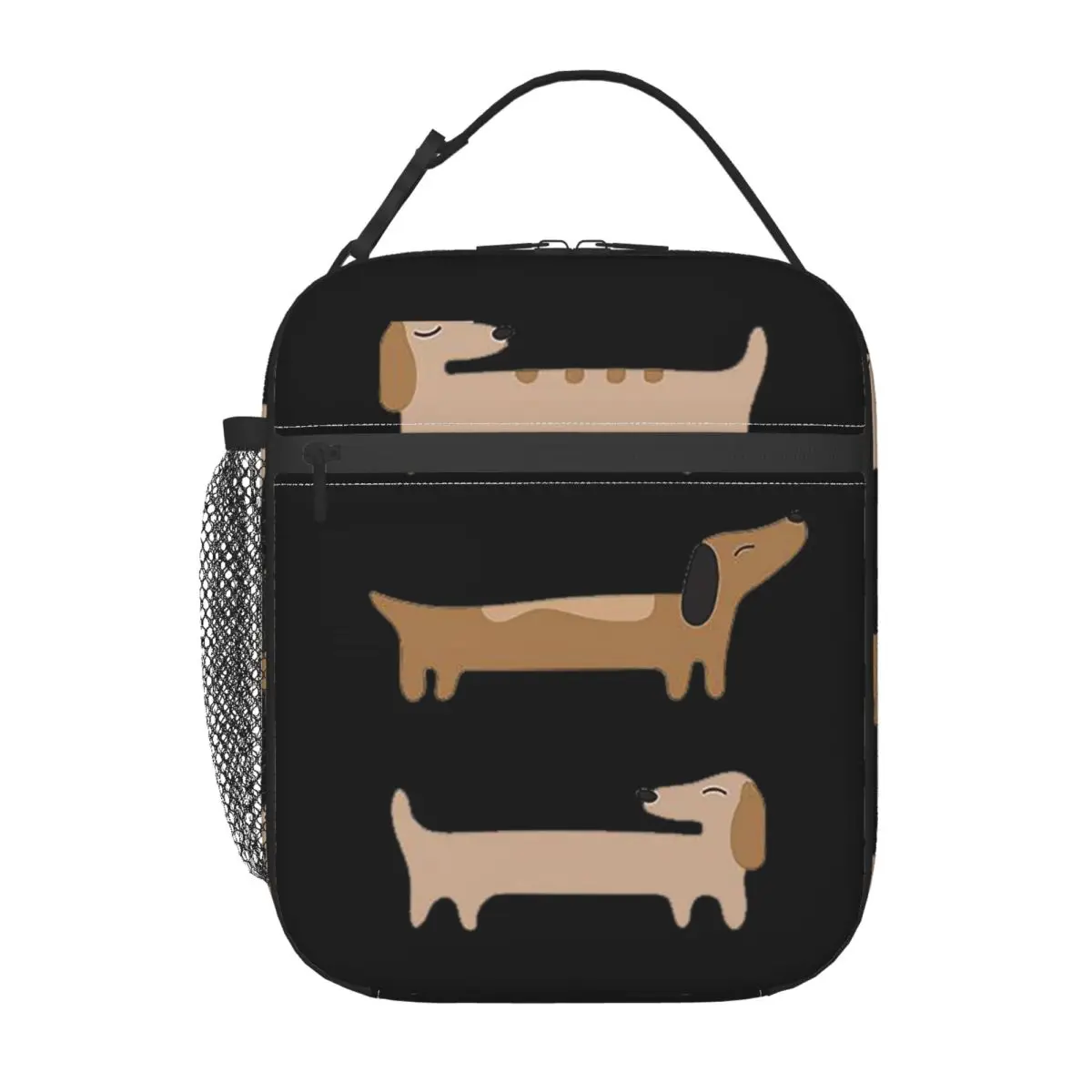 Home Decor - Dachshund Insulated Lunch Bag for Women Kids Leakproof Food Boxes Thermal Lunch Box Tote