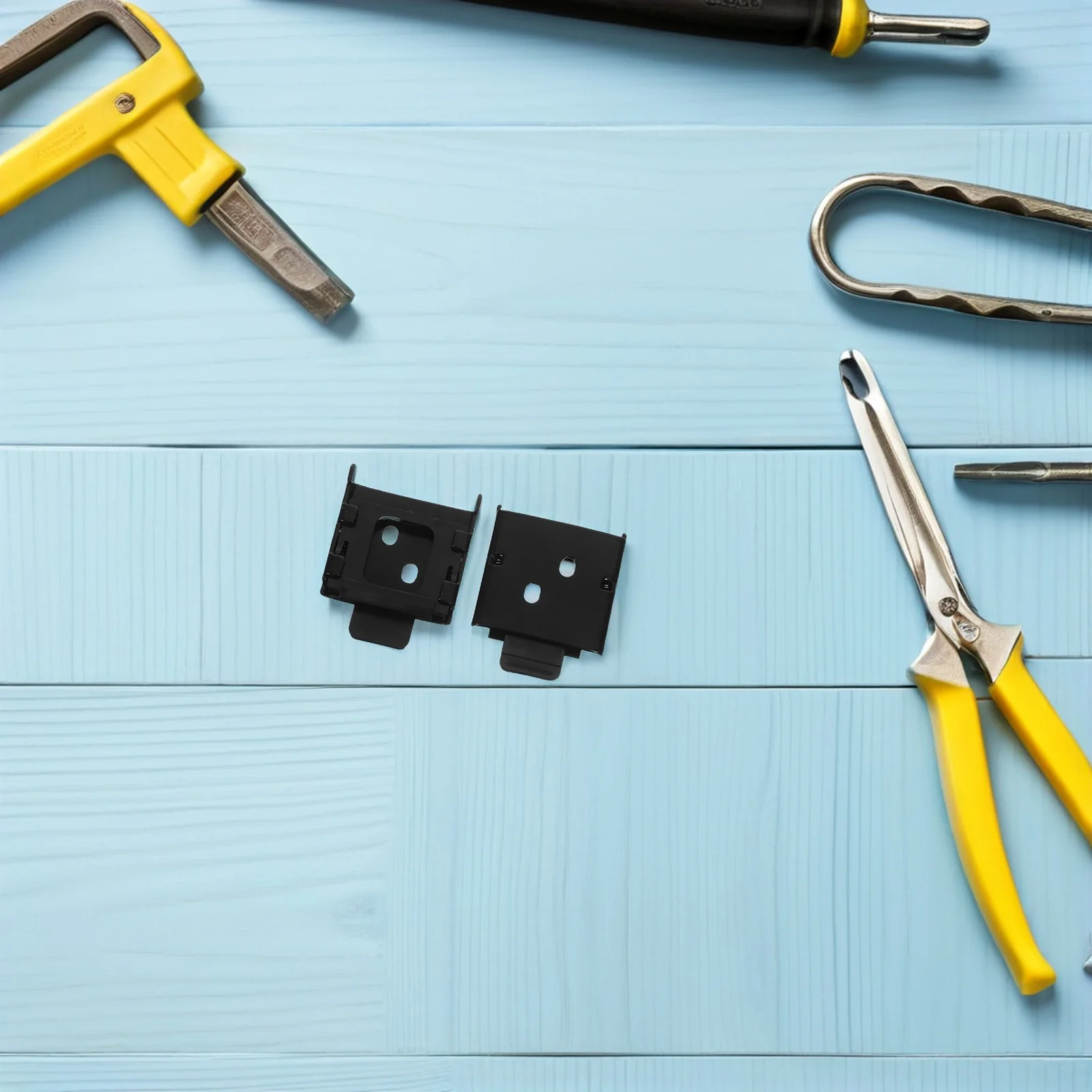 

6Pcs Roller Blind Brackets Replacement Parts Weather Resistant Modern Design for Indoor Outdoor Use Roller Blind Replacement