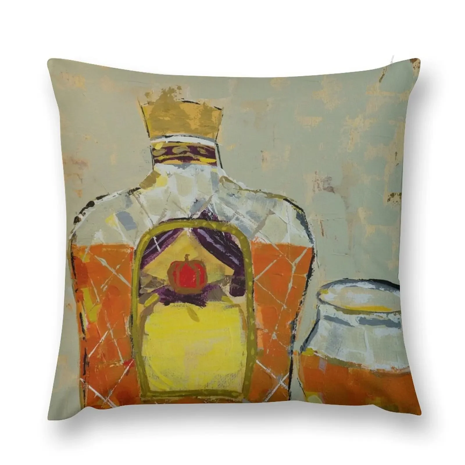 Crown Royal Bar Art Whiskey Throw Pillow bed pillows Luxury Cushion Cover Cushion Child pillow