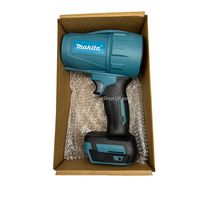 Makita 30000RPM Violent Blower Turbo Jet Fan 18V Electric Air Duster Wind Speed Turbo Rechargeable with Light Car Cleanin Tool