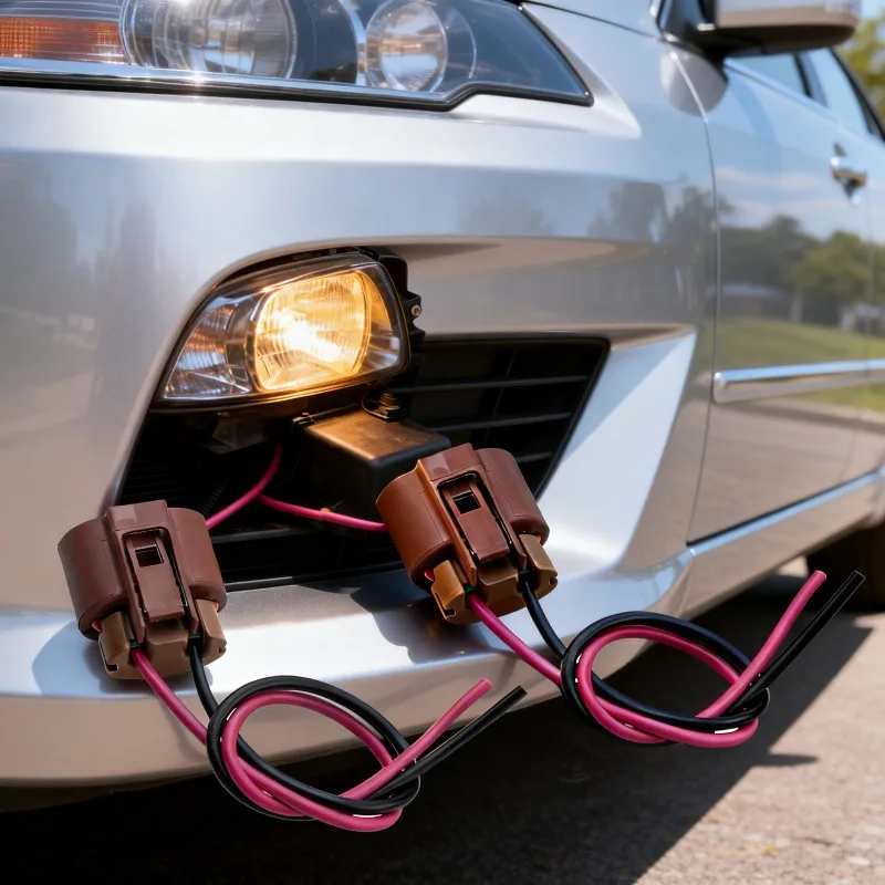 

3 for Auto Car Headlight Fog Lamp 9005 HB3 9006 HB4 Socket Wiring Harness Connector Base Plug Waterproof OEM Durable Connector
