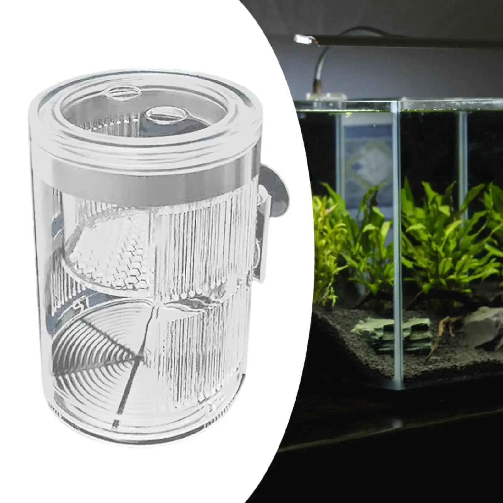 Fish Breeding Box Fish Nursery Acrylic Hatchery for Baby Fish Shrimp Guppy