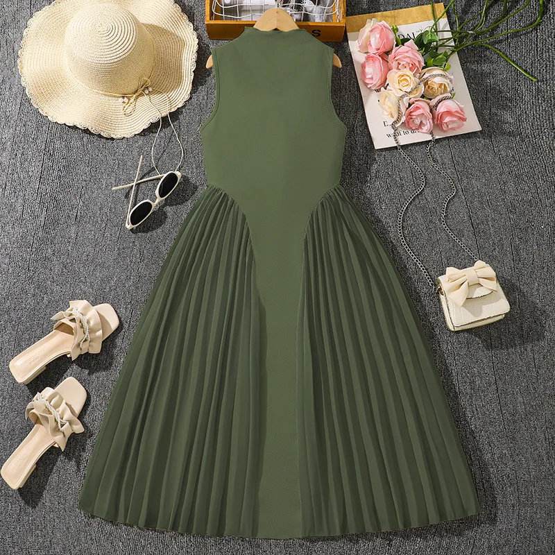 

Зеленые, темно-коричневые, плиссированные, с драпировкой платья для девочек, нарядные платья для девочек на день рождения, размеры 8, 9, 10, 11, 12 лет.