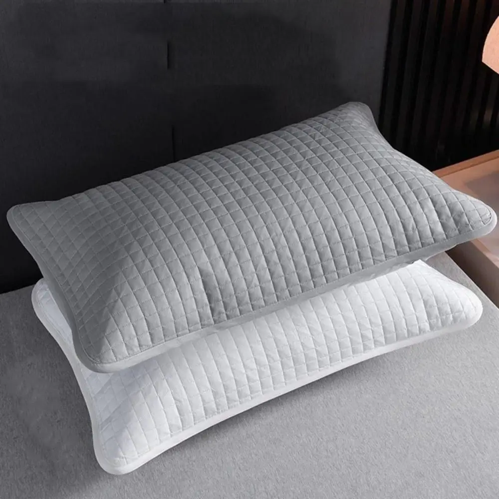 Cotton Pillow Cover Isolation layer Head oil Pillow core protection Waterproof Anti Mite Pillow Case Protector household