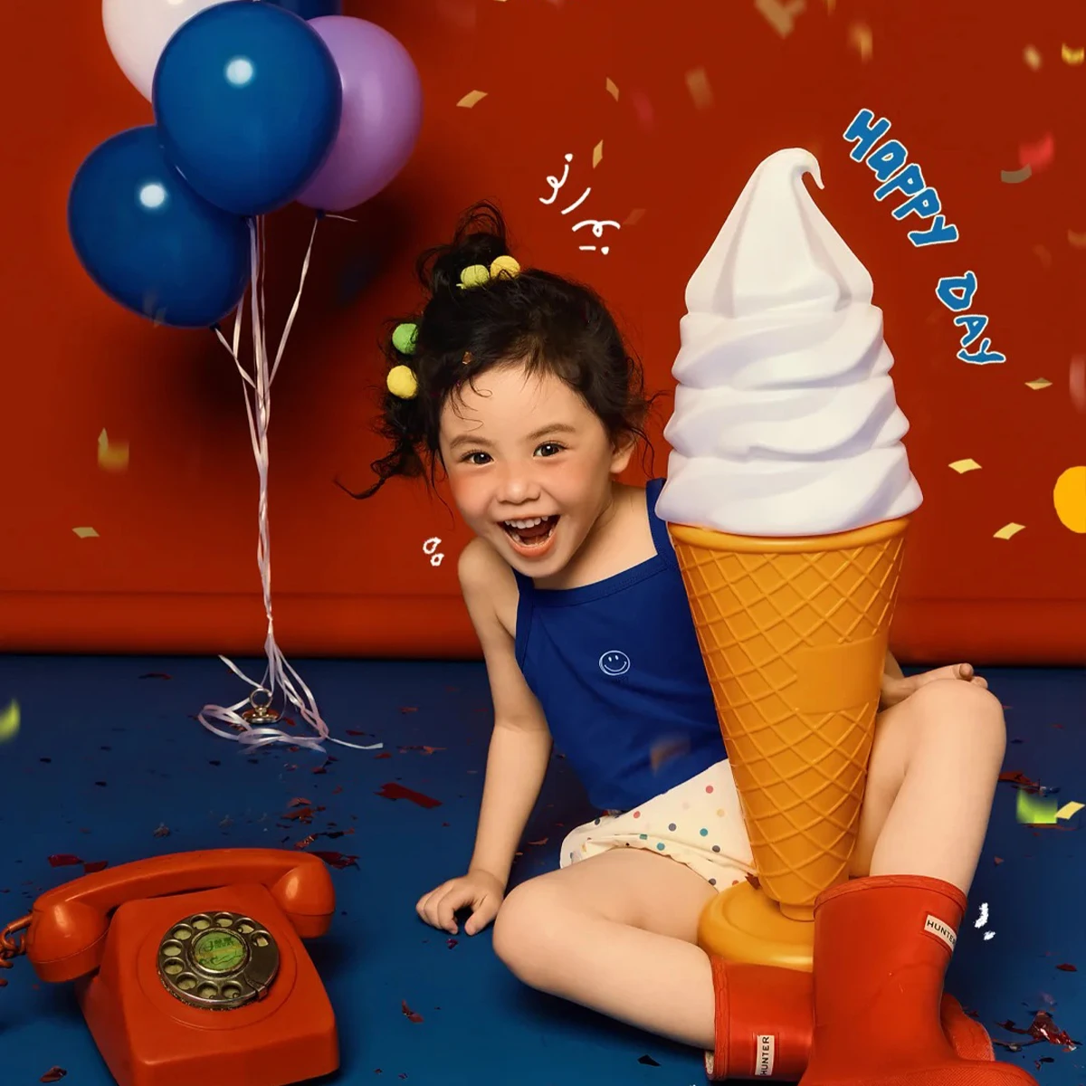 60 cm riesige gefälschte Eis-Fotografie-Requisiten – großes PVC-Dessertmodell für Fotografie, Schaufenster, Dekoration, Geburtstagsfeier – Detail 2