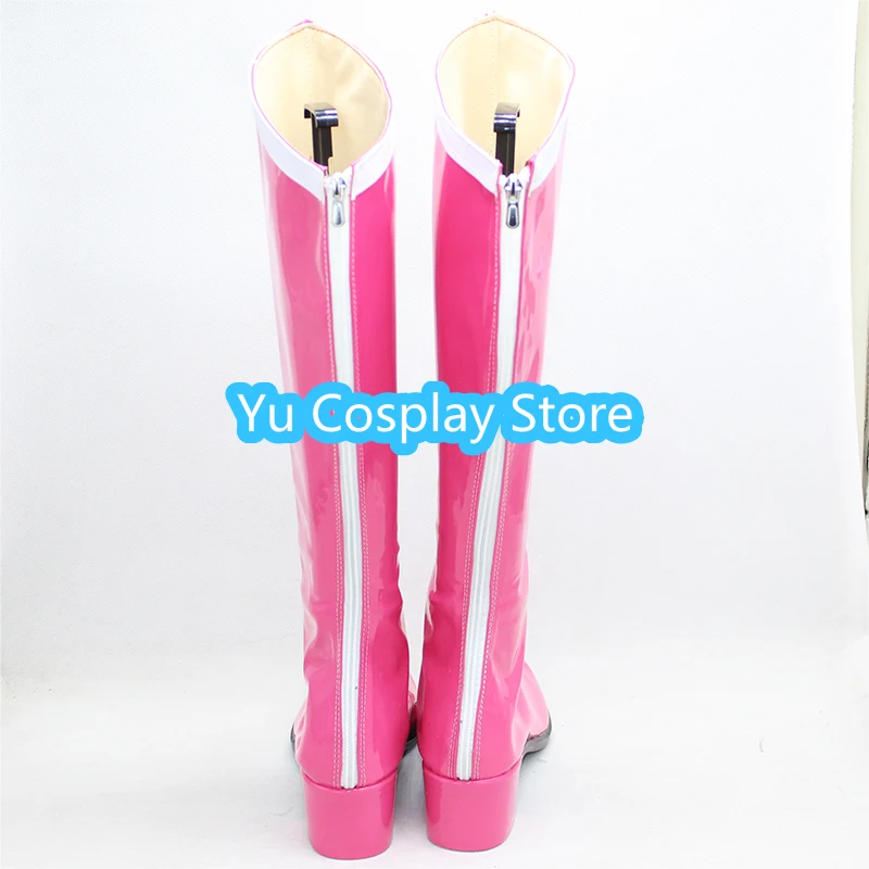 Tsukino usagi cosplay sapatos serenidade cosplay prop sapatos de couro do plutônio botas de halloween feito sob encomenda