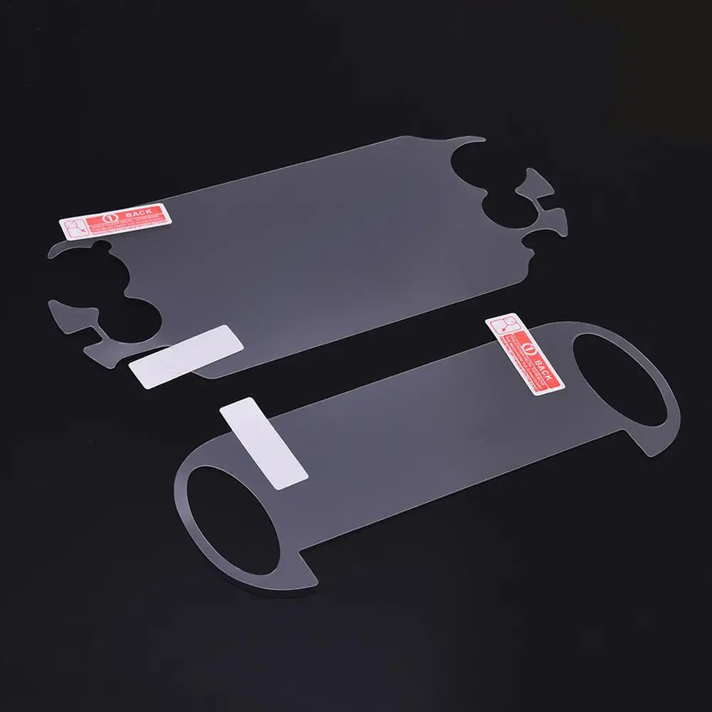 Film de Protection d'écran HD pour lecteur de jeu, Film de Protection d'écran avant et arrière pour Sony P.S Vita ForPSV, Film souple en TPU