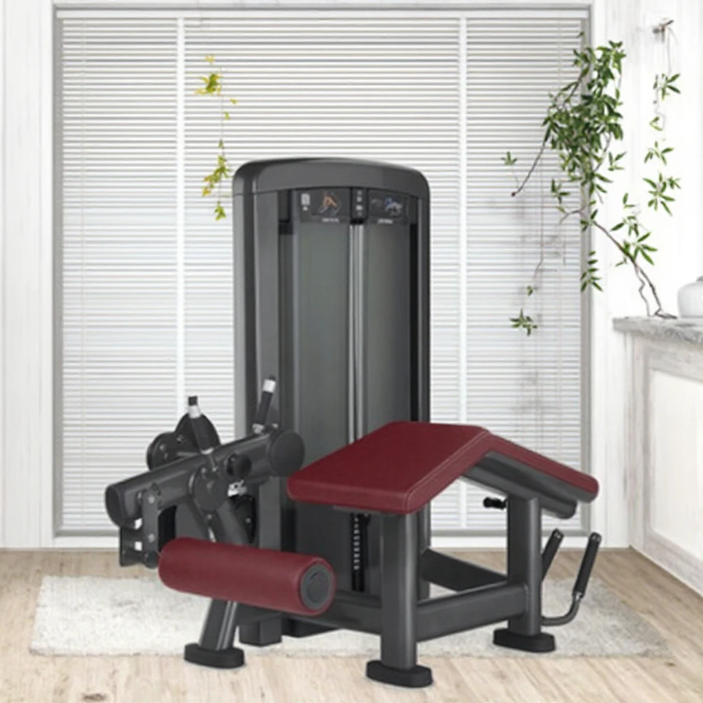 

Newest Wholesale Premium Commercial Pin - Loaded Professional Gym - Grade Lying/Prone Hamstring Curl Machine