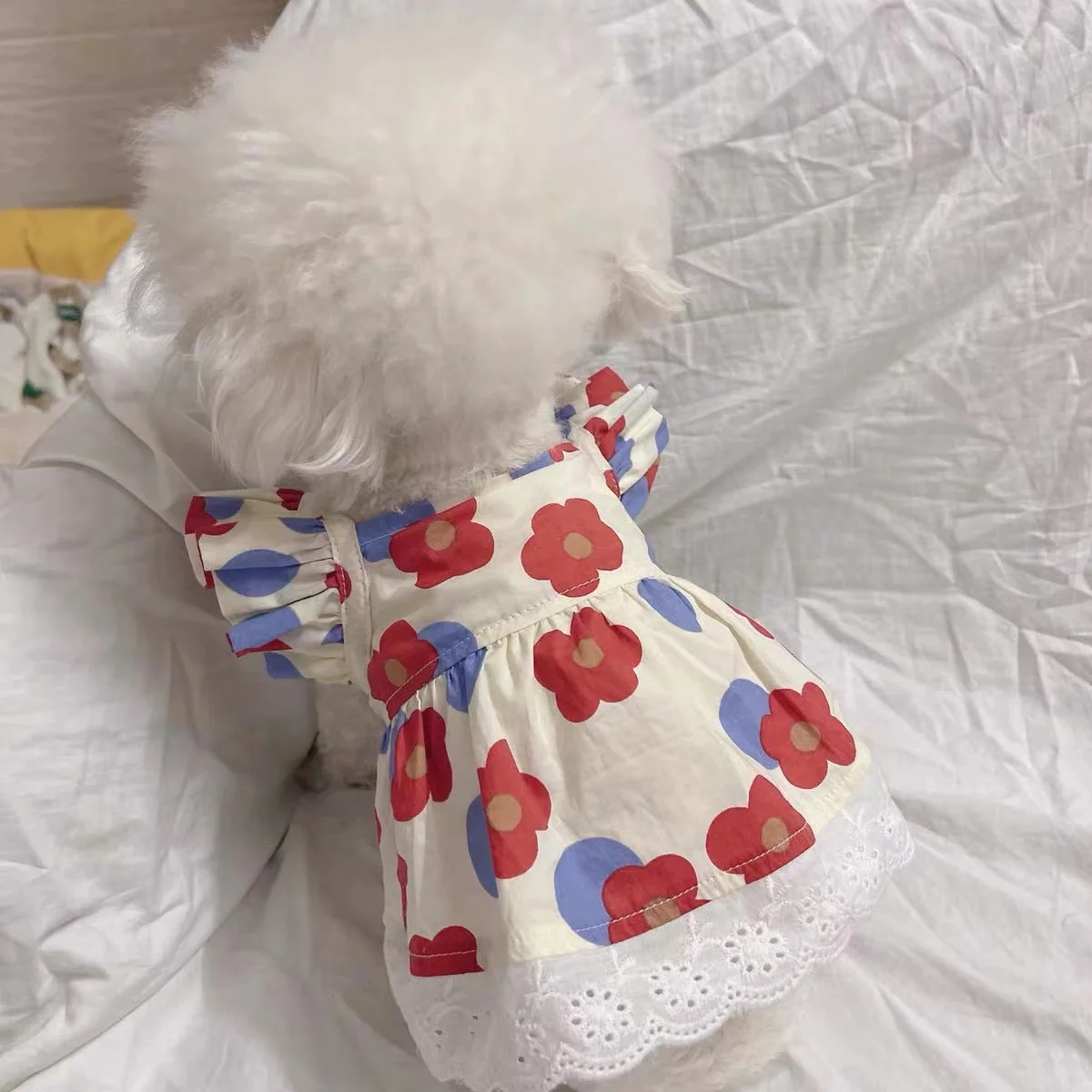 Pet Clothing Spring/Summer New Short Skirt Teddy Bixiong Dog Cat Thin Clothes