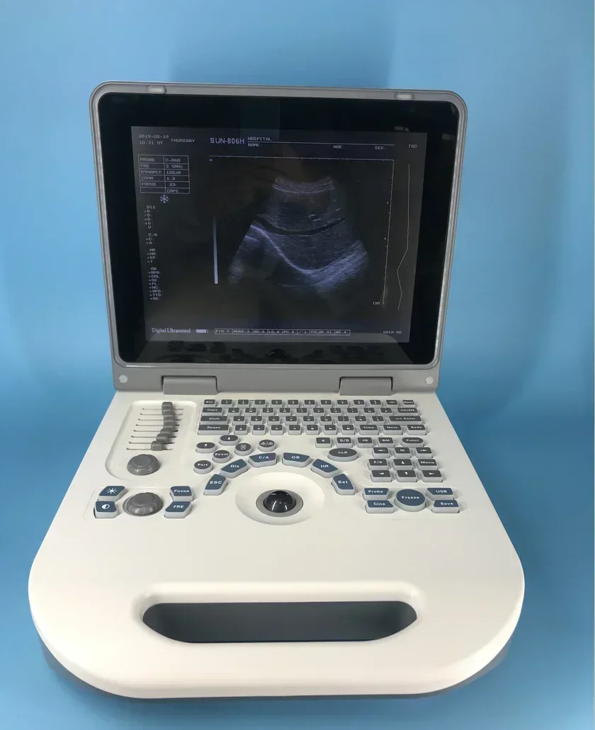 Digital B mode diagnostic instruments SUN-806G Veterinary ultrasound vet Portable