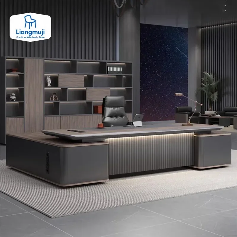 مكتب مكتب الأثاث المنظم غرفة طاولة الكتابة ركن دراسة المنزل بسيط متعدد الوظائف الكمبيوتر طاولات المؤتمرات التنفيذية #1