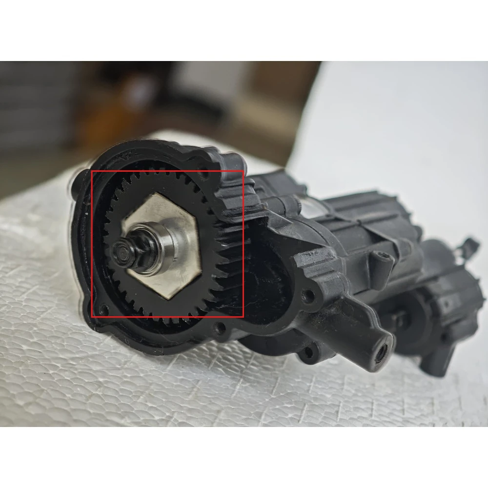 RC Upgrade Parts Quiet Thickened Nylon Spur Gear for RLAARLO 1/7 MK07 JK07 TK07 U4000 Crawler custom size spare accessories