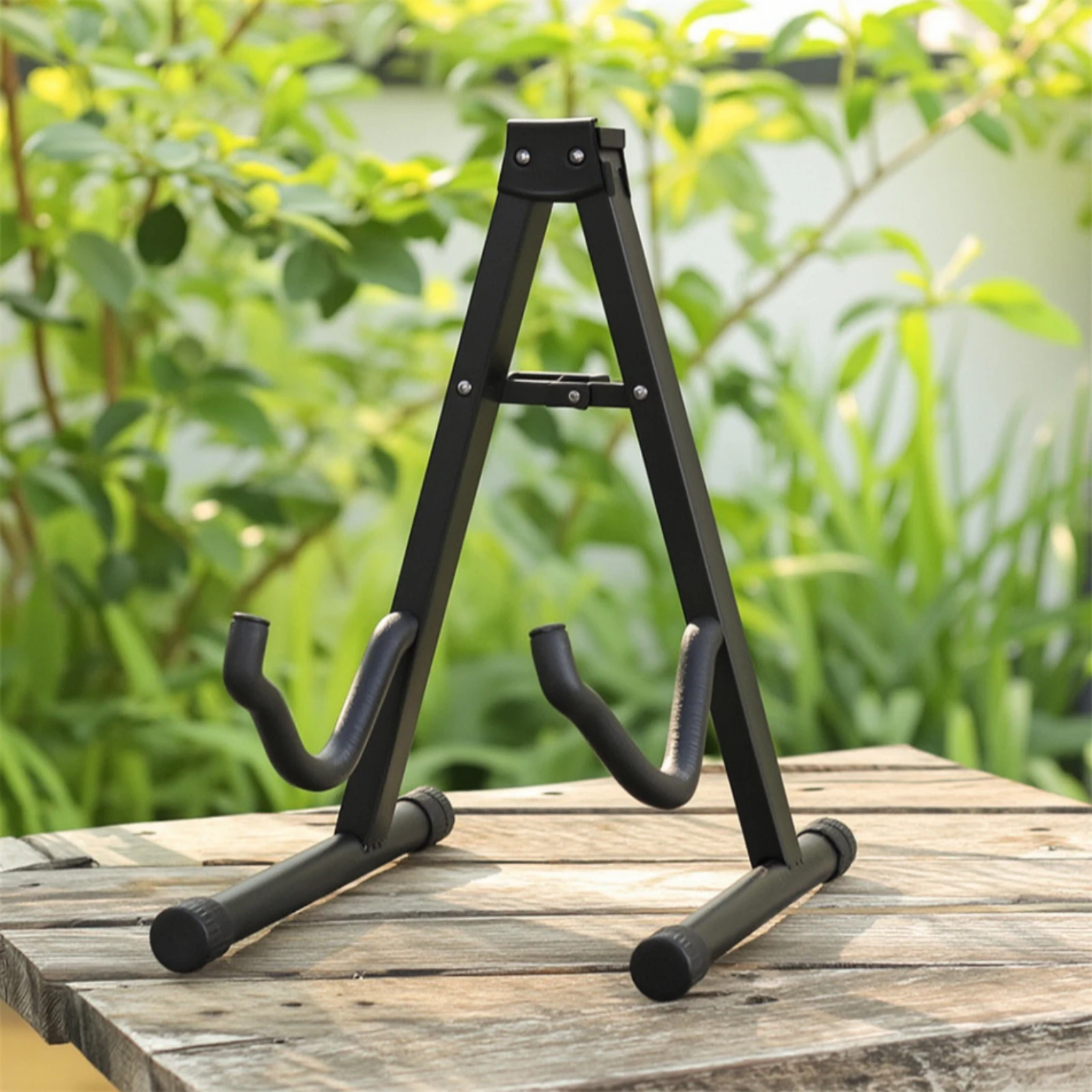 Music Stand Folding - Trójkątny stojak na gitarę, metalowy składany