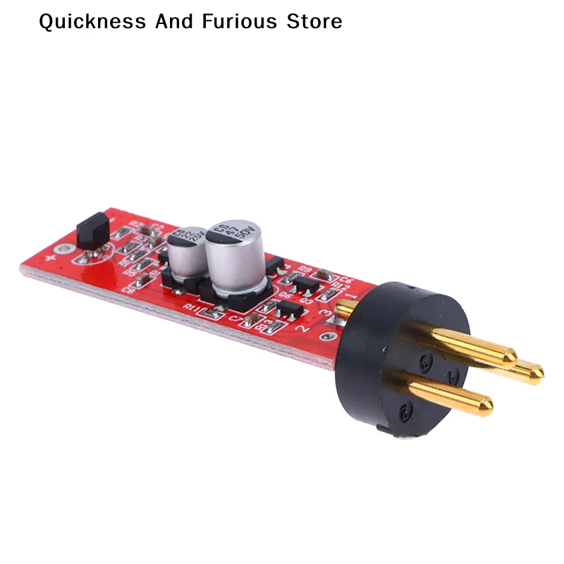 【TO】1Pc Large Diaphragm Baby Bottle Condenser Microphone Recording Microphone Production Repair Modified Circuit Board With Plug