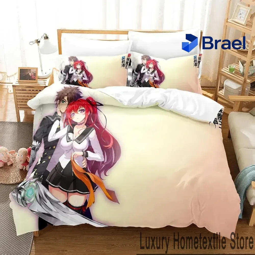 Exquisite Anime Testament Of Sister New Devil Bedding Set,Duvet Cover Bed Set Quilt Cover Pillowcase,King Queen Twin Size Boys G