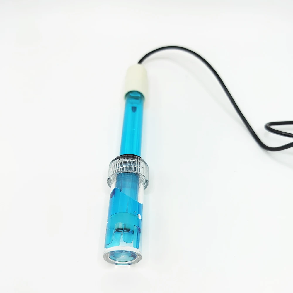 Water Quality Monitoring Laboratory pH Electrode Probe BNC Connector For Swimming Pool Fish Tank Aquarium