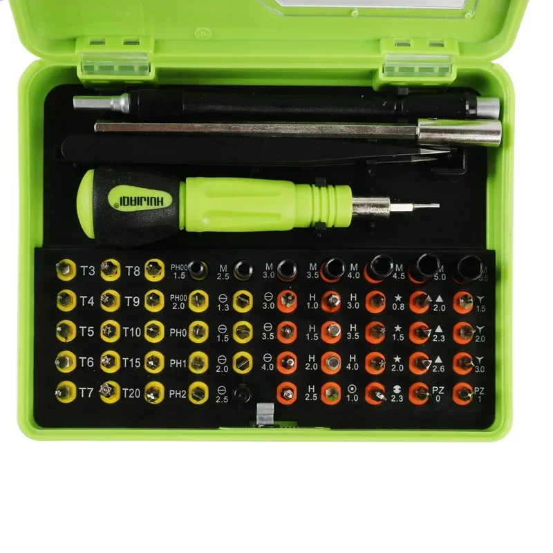 53 em 1 kit de chave de fenda magnética de precisão multiuso 8921/8922 pc notebook telefone desmontador ferramentas ferramenta de reparo da família