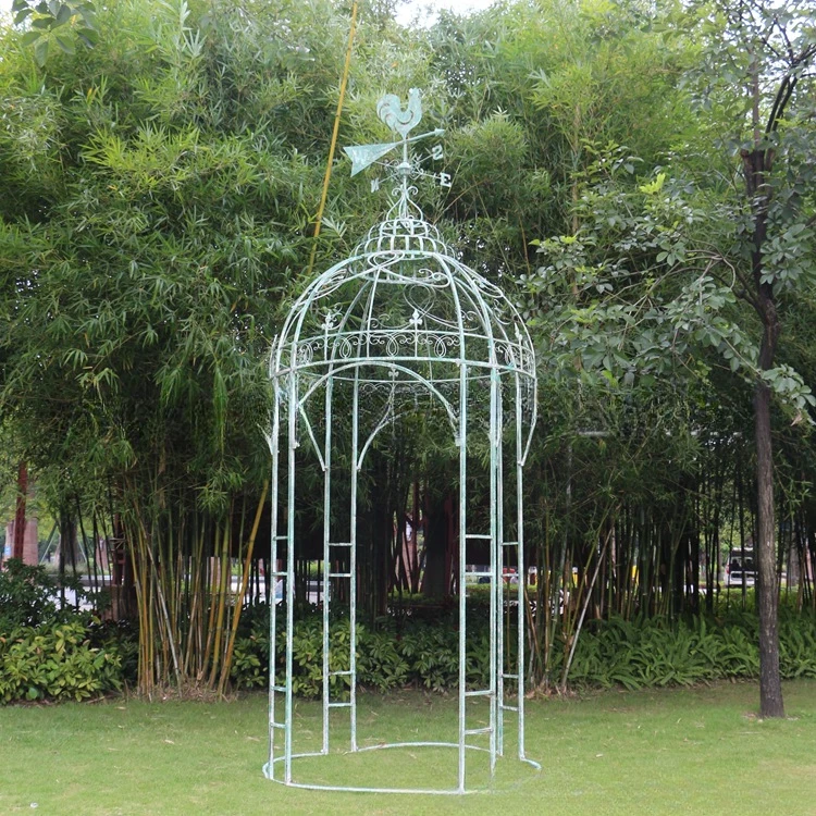 

Foreign trade order retro and old-fashioned domineering weather vane gazebo yurt arch clematis climbing frame