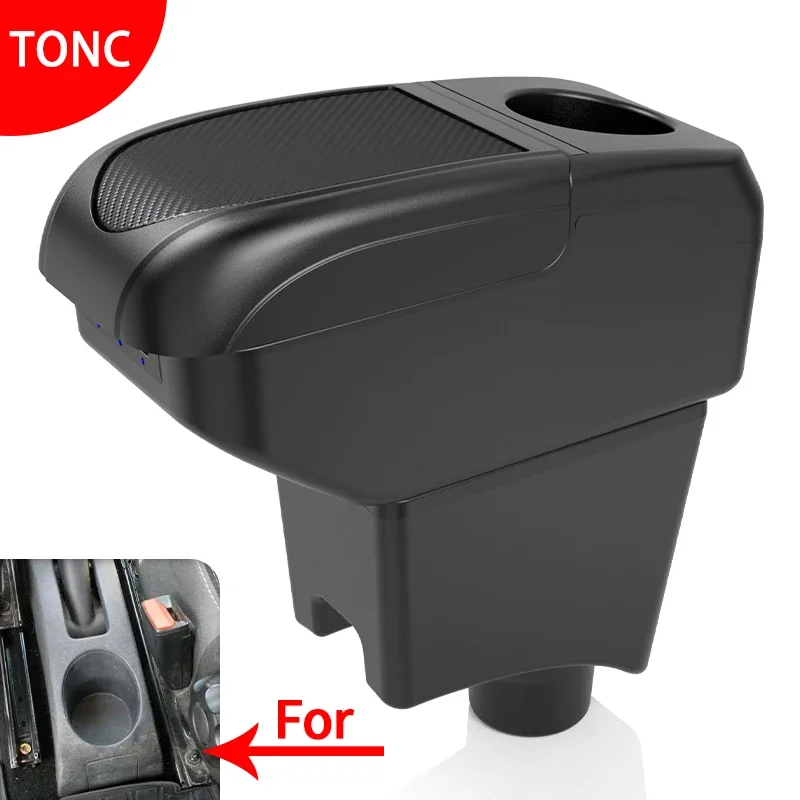 For Renault Sandero Armrest For Dacia Sandero Car Armrest Box For Lada LARGUS Storage box Car Accessories